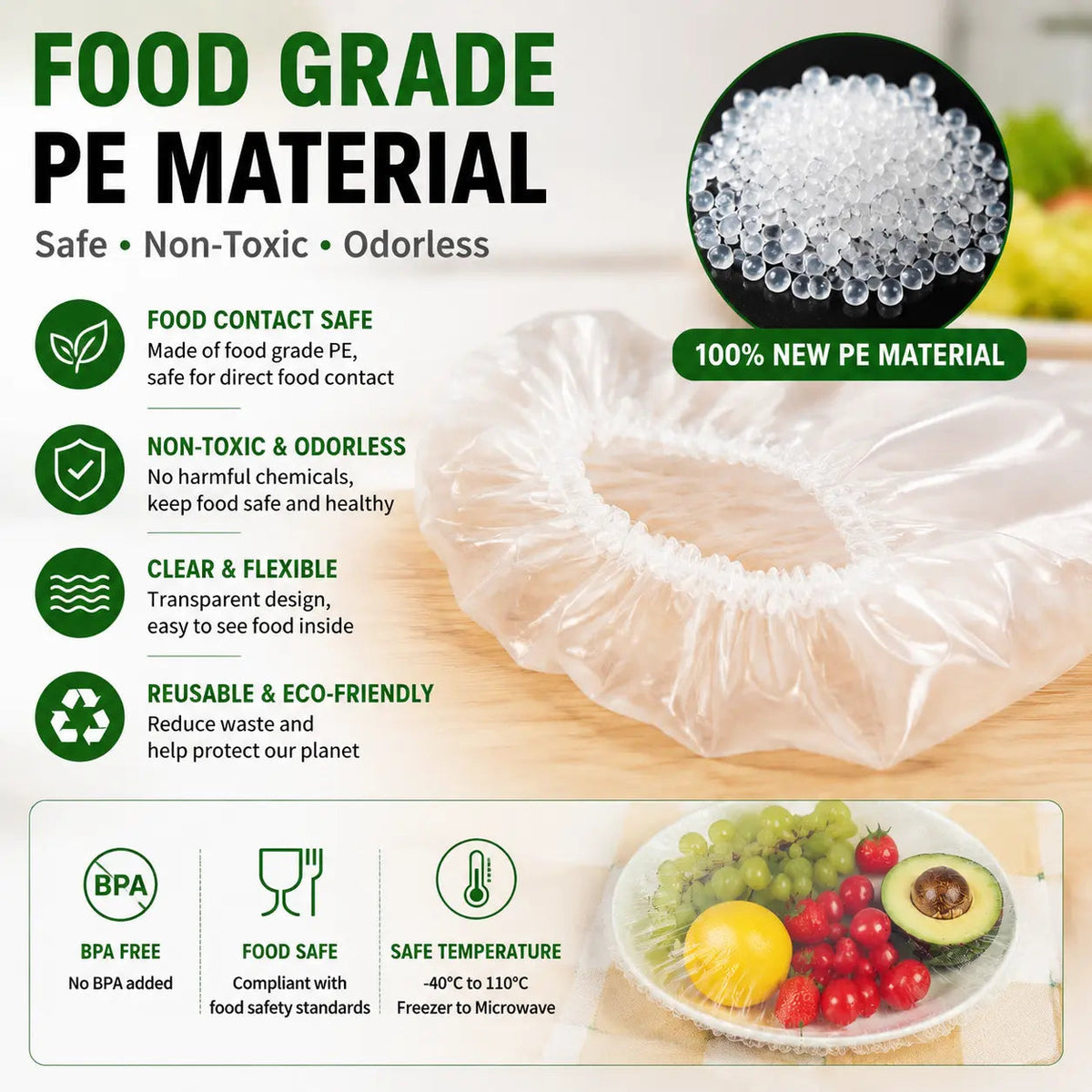 ANTELIT stretch food covers 2
