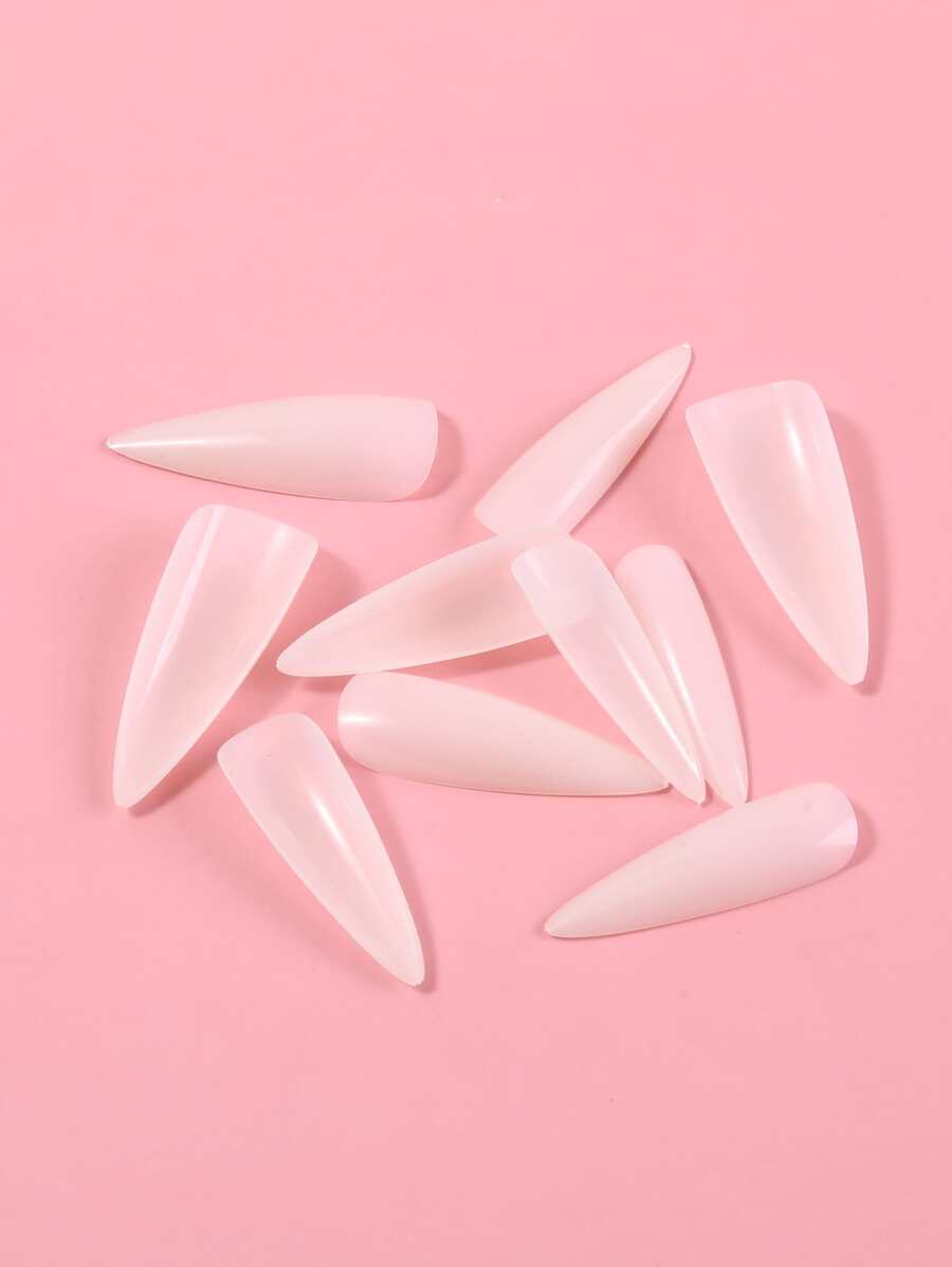 Long Stiletto Nail Tips — 500 Pieces — image 3