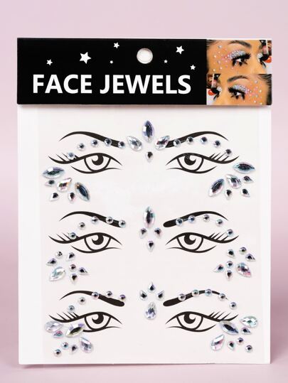 Faux Gemstone Face Stickers — image 2