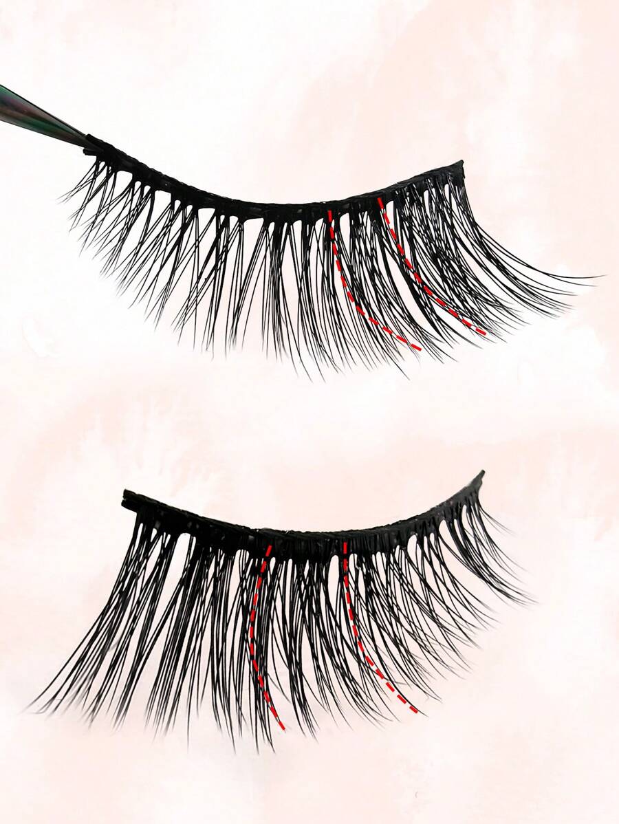 Cat-Eye Half Strip Lashes — 7 Pairs — image 9