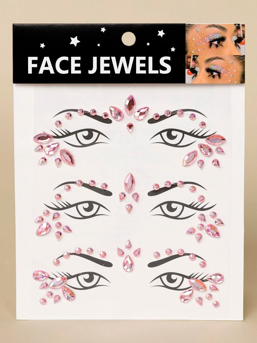 Faux Gemstone Face Stickers — image 3