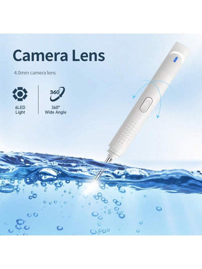Ear Wax Removal With 5 Ear Scoop, Ear Cleaner With Camera,Ear Wax Remover Tool, Rechargeable Earwax Removal Kit For Adults
