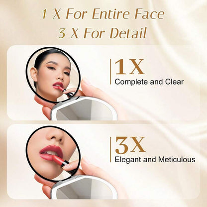 Rechargeable LED Travel Makeup Mirror — image 5