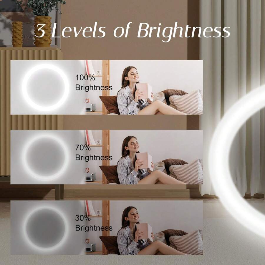 Rechargeable LED Travel Makeup Mirror — image 4