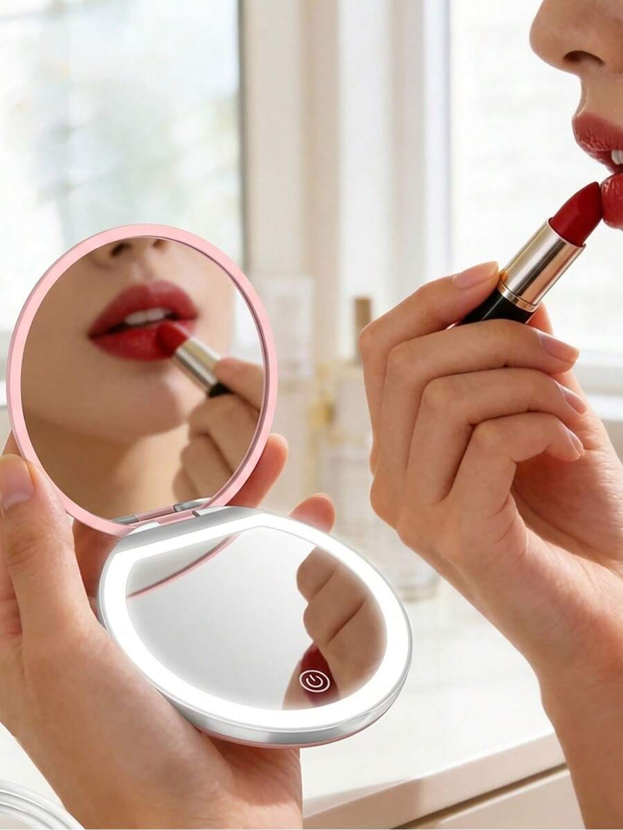 Rechargeable LED Travel Makeup Mirror — image 7