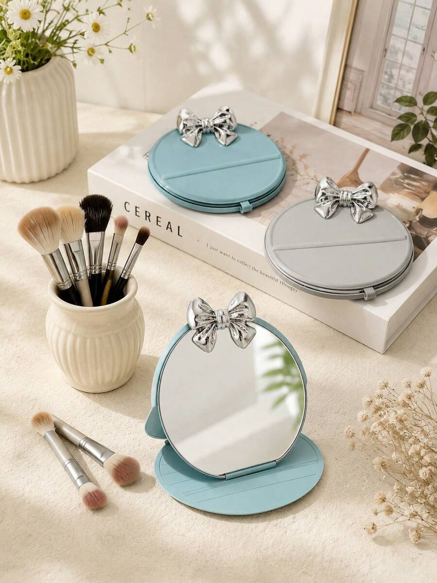 Mini Round Folding Pocket Mirror — image 6