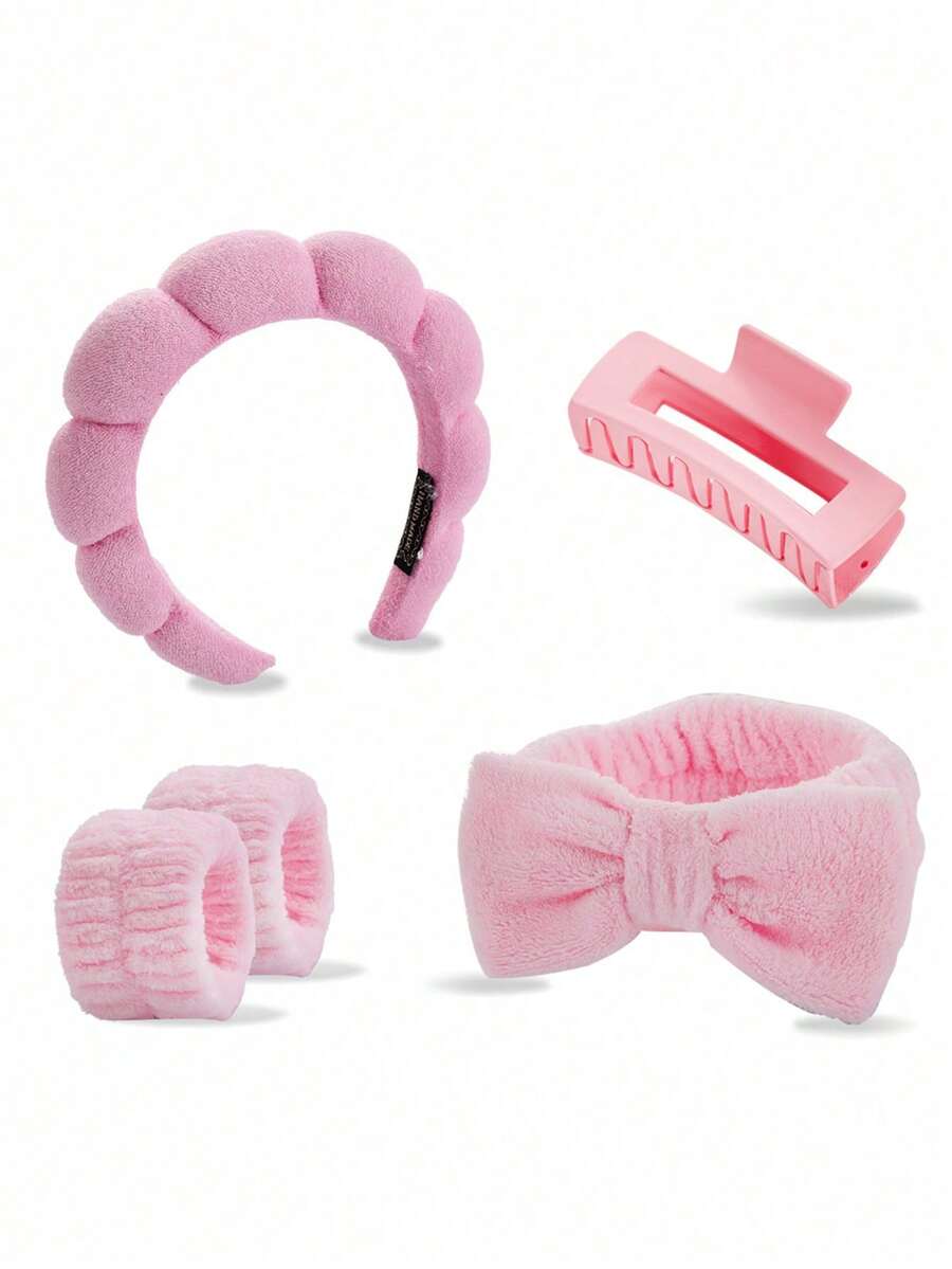 Sponge Hairband Set — 5 Pieces — image 8