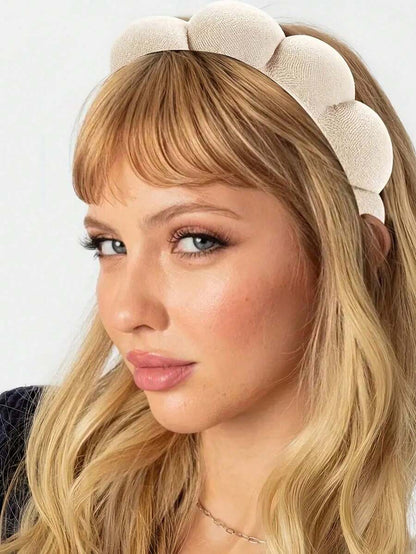 Sponge Hairband Set — 5 Pieces — image 5