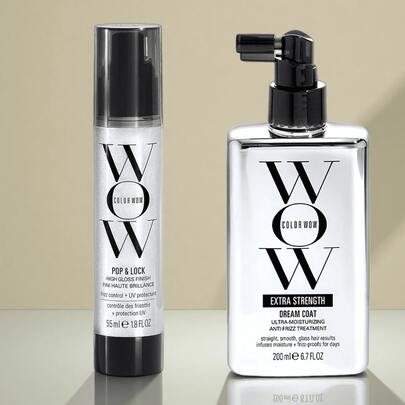 Extra Strength Anti-Frizz Treatment & High Gloss Finish For Smooth, Shiny And Humidity-Resistant Hair