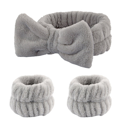 Gray — Headband and two wristbands