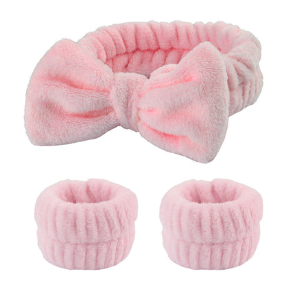 Pink — Headband and two wristbands