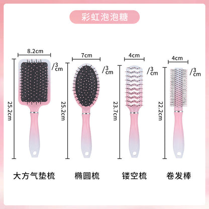 Peach Pink Gradient (033) — 4-piece styling set