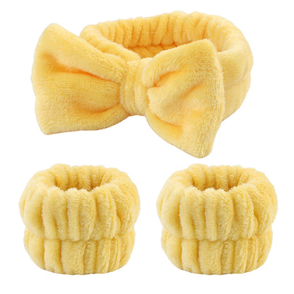 Yellow — Headband and two wristbands