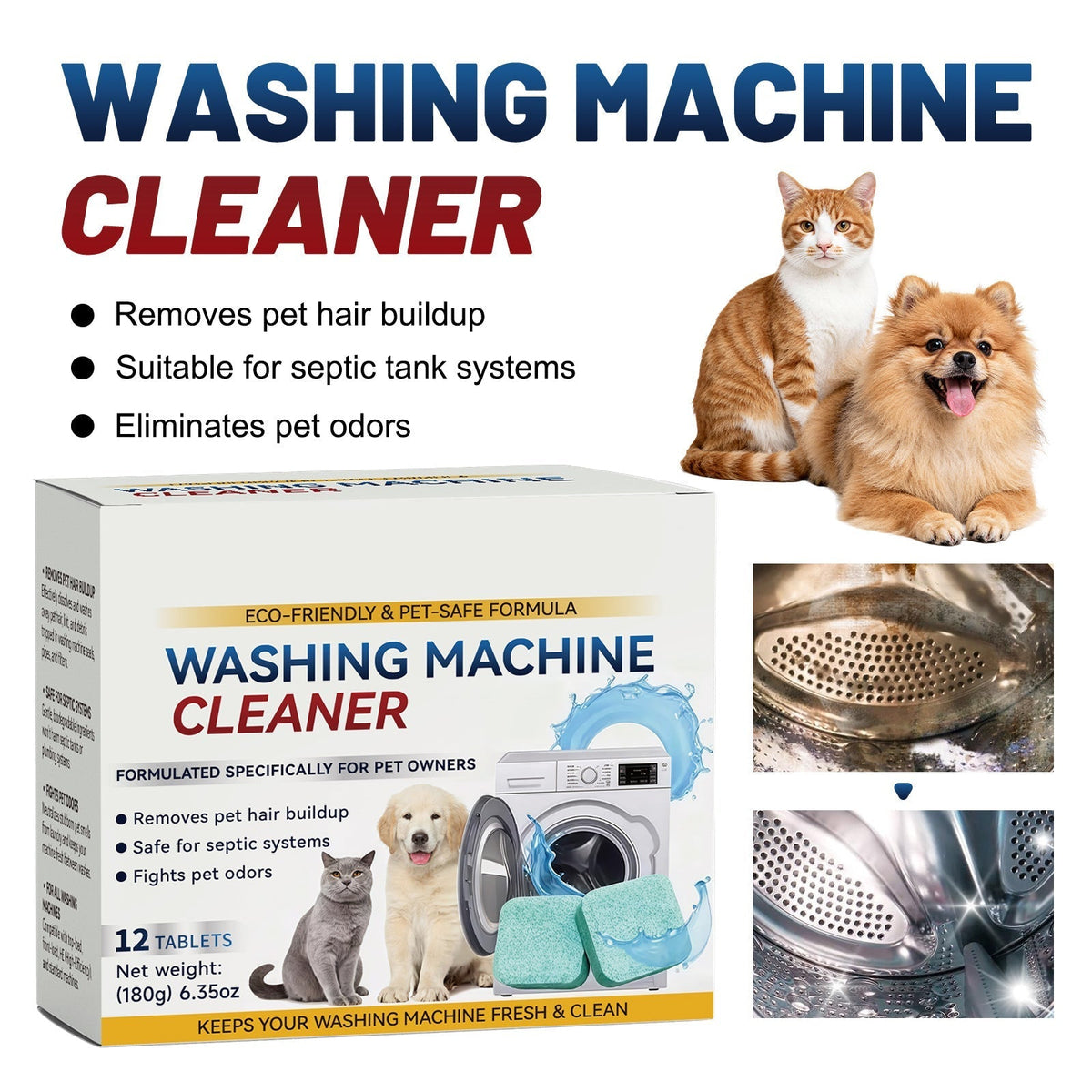 ANTELIT Washing Machine Cleaning Tablets — 24 Pack — image 5