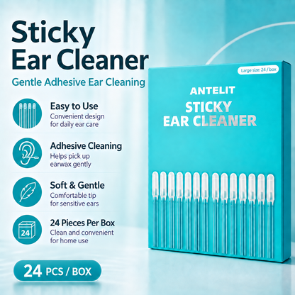 ANTELIT Reusable Sticky Ear Cleaning Sticks — 24 per Box — ANTELIT branded product guide
